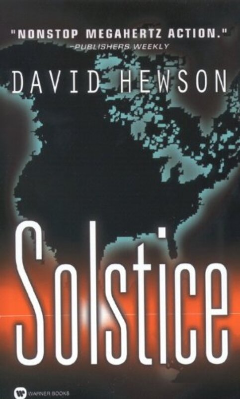 Book cover for "Solstice" by David Hewson