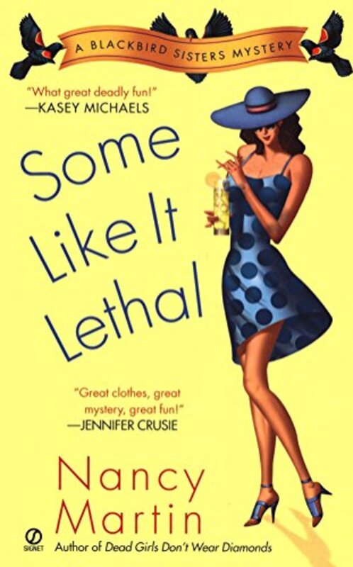 Book cover for "Some Like It Lethal" by Nancy Martin