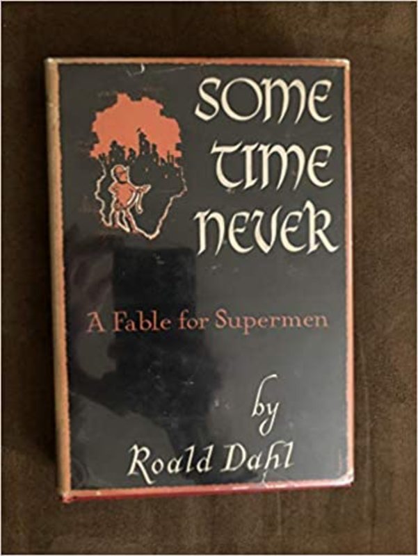 Book cover for "Some Time Never" by Roald Dahl