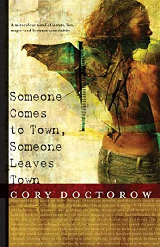 Book cover for "Someone Comes to Town, Someone Leaves Town"