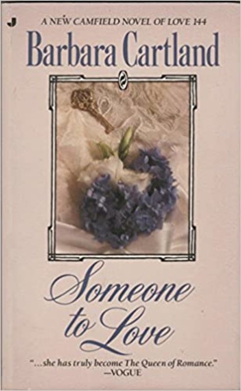 Book cover for "Someone to Love" by Barbara Cartland