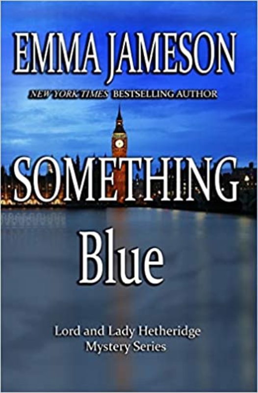 Book cover for "Something Blue" by Emma Jameson