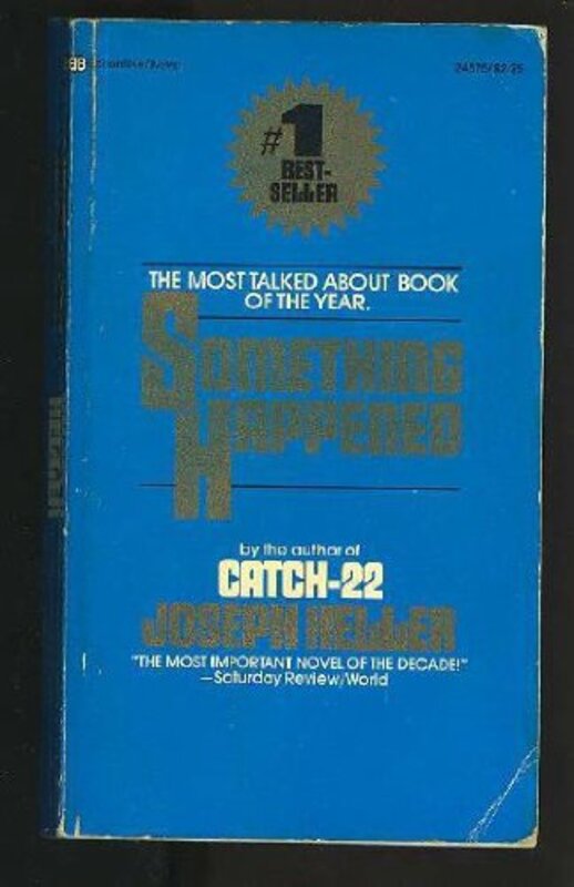 Book cover for "Something Happened" by Joseph Heller