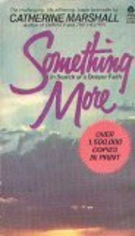 Book cover for "Something More" by Catherine Marshall
