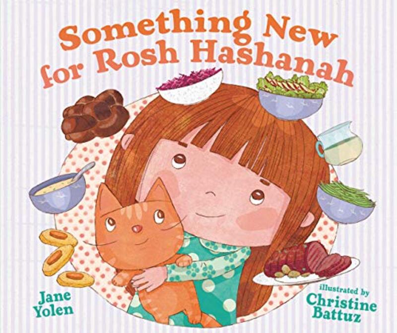Book cover for "Something New for Rosh Hashanah" by Jane Yolen