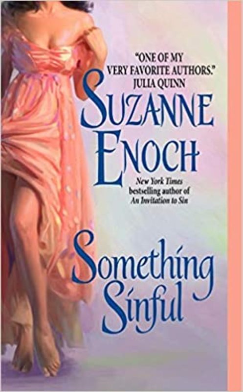 Book cover for "Something Sinful" by Suzanne Enoch