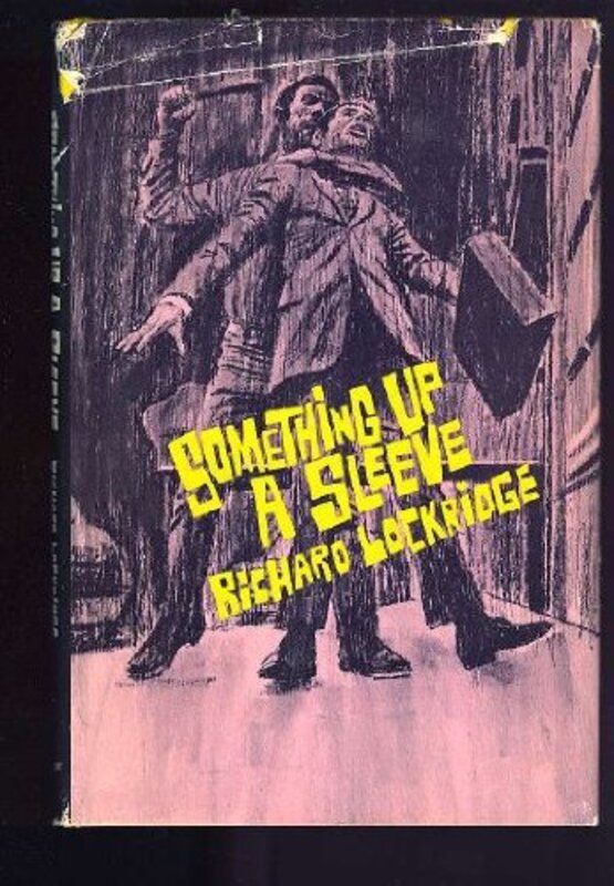 Book cover for "Something Up a Sleeve" by Richard and Frances Lockridge