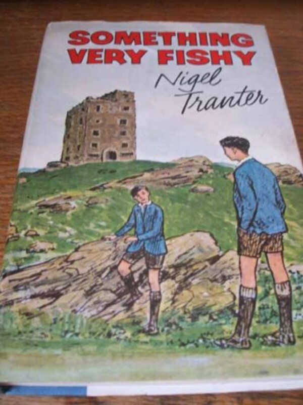 Book cover for "Something Very Fishy" by Nigel Tranter