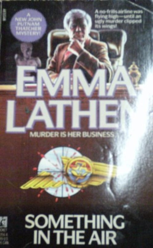 Book cover for "Something in the Air" by Emma Lathen