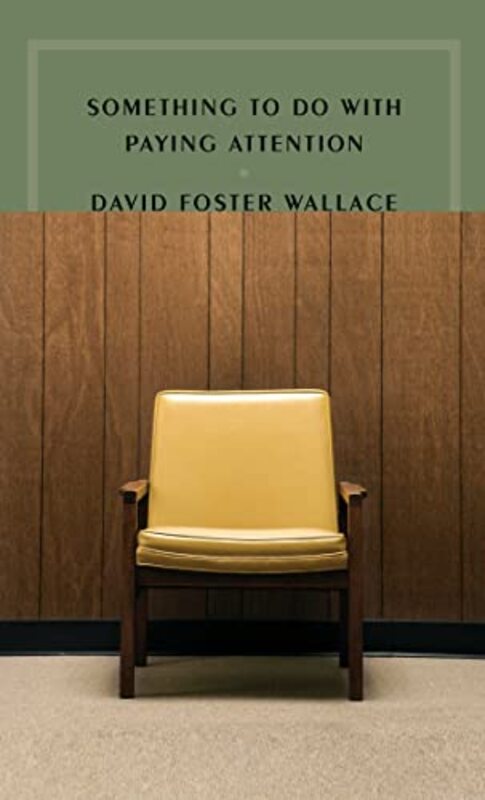 David Foster Wallace book cover