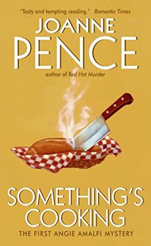 Book cover for "Something's Cooking" by Joanne Pence