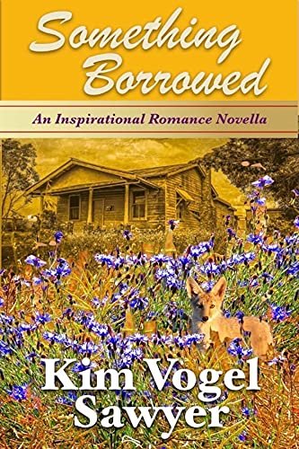 Book cover for "Something Borrowed" by Kim Vogel Sawyer