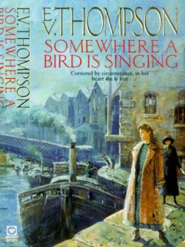 Book cover for "Somewhere A Bird Is Singing" by EV Thompson