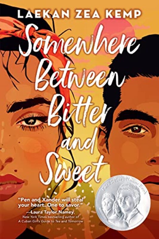 Book cover for "Somewhere Between Bitter and Sweet" by Laekan Zea Kemp