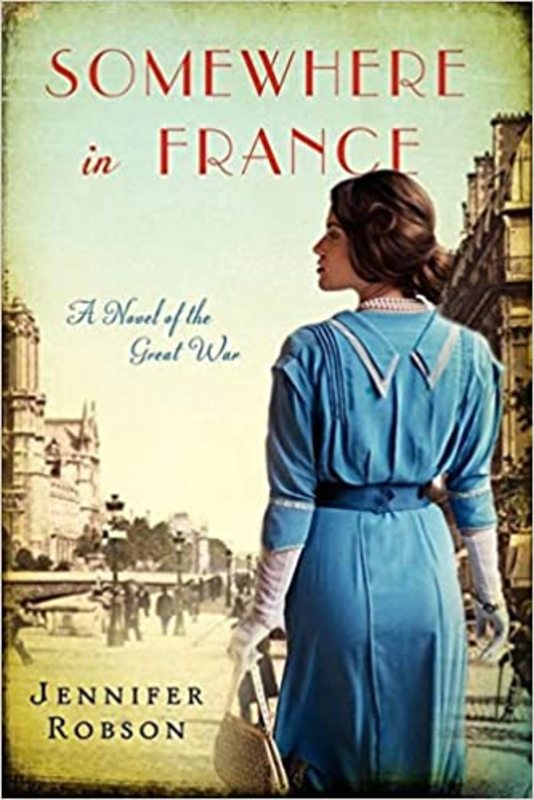 Book cover for "Somewhere in France" by Jennifer Robson