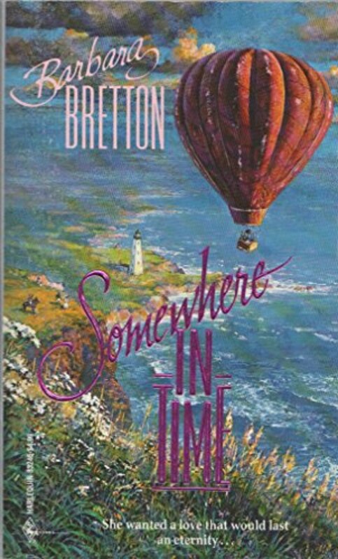 Book cover for "Somewhere in Time" by Barbara Bretton
