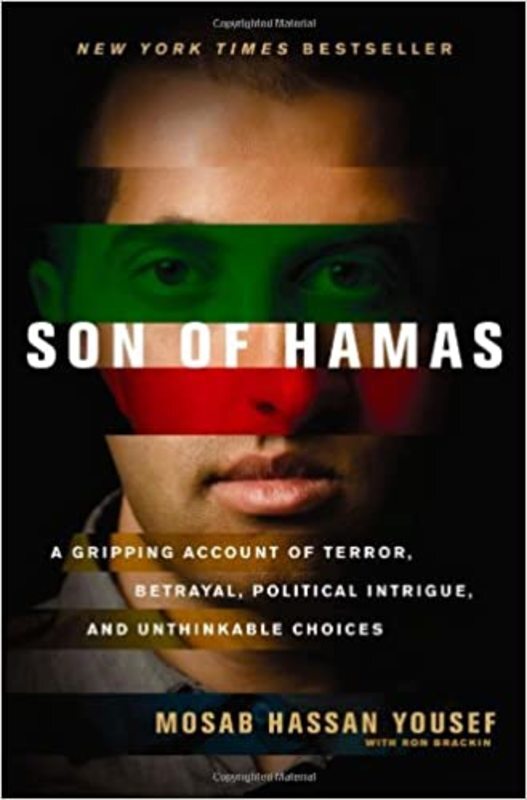 Book cover for "Son of Hamas" by Mosab Hassan Yousef