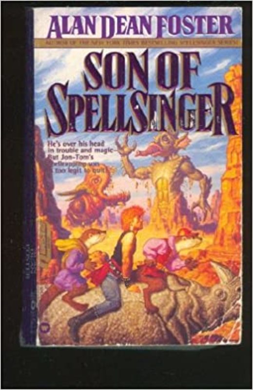 Spellsinger book cover