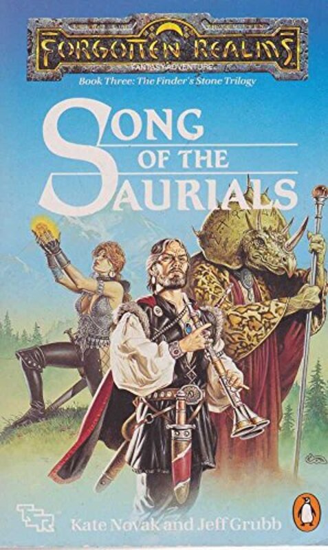 Book cover for "Song Of The Saurials" by Kate Novak