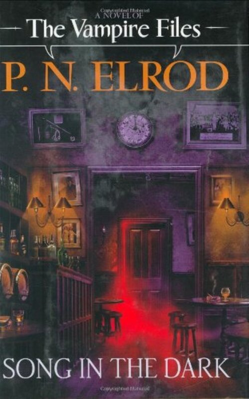 Book cover for "Song in the Dark" by PN Elrod
