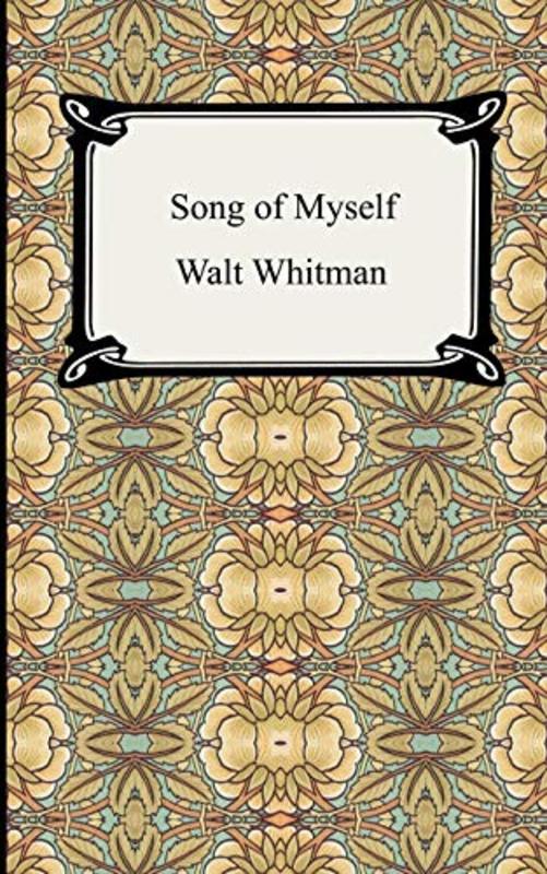 Book cover for "Song of Myself" by Walt Whitman