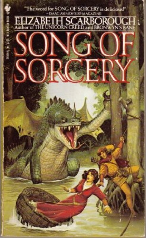 Book cover for "Song of Sorcery" by Elizabeth Ann Scarborough