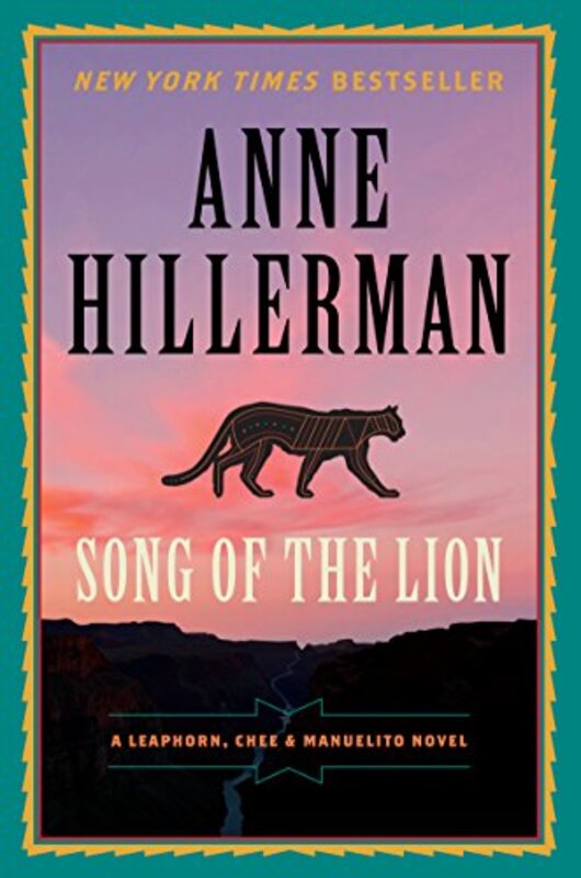 Book cover for "Song of the Lion" by Anne Hillerman
