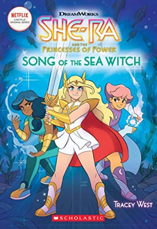 Book cover for "Song of the Sea Witch" by Tracey West