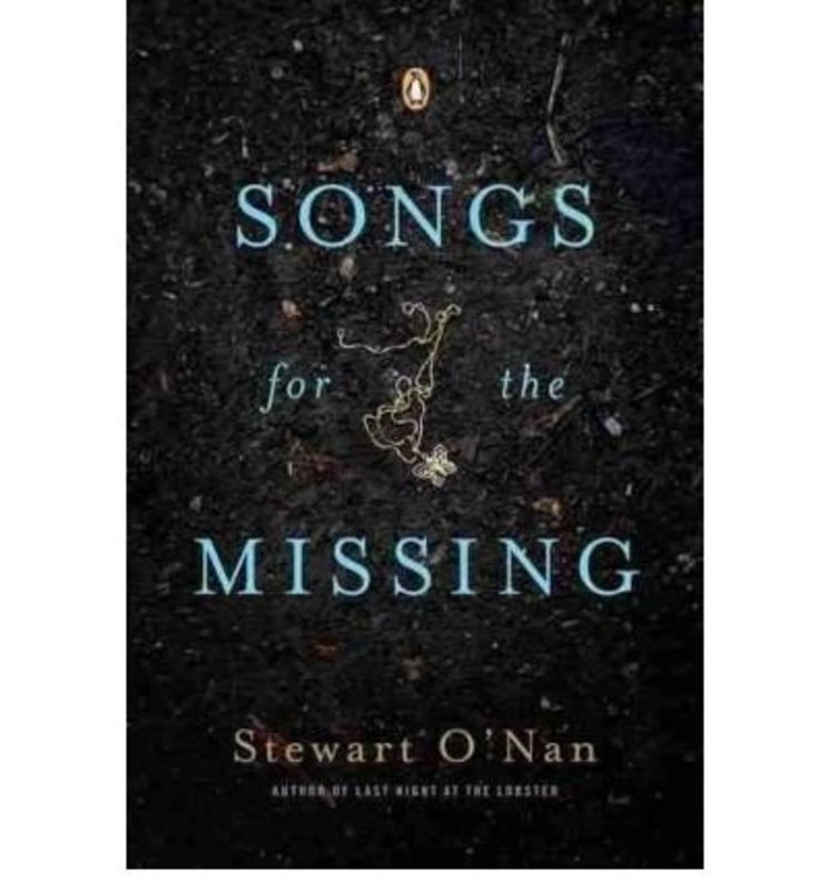 Book cover for "Songs for the Missing" by Stewart O'Nan