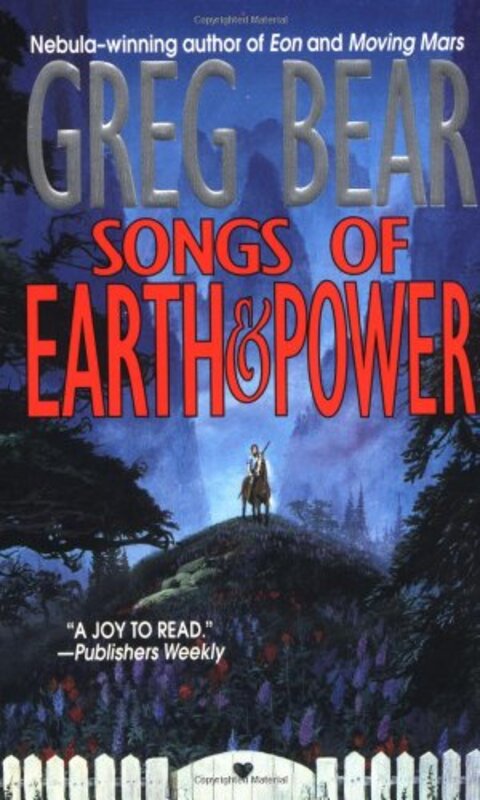 Book cover for "Songs of Earth and Power" by Greg Bear