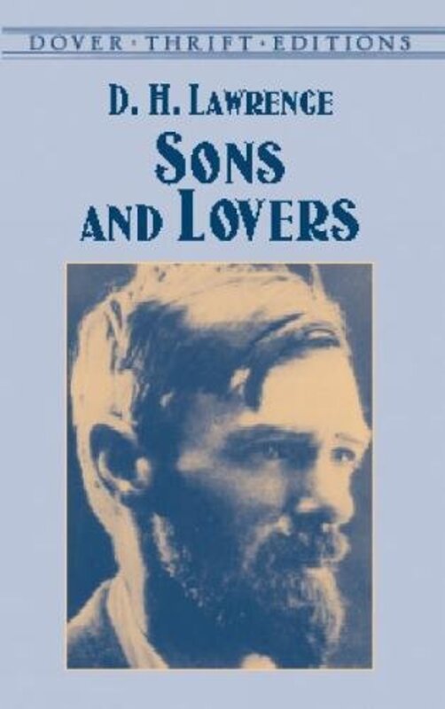 Book cover for "Sons and Lovers" by DH Lawrence