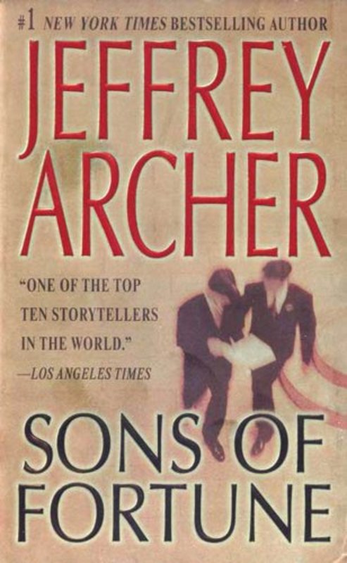 Book cover for "Sons of Fortune" by Jeffrey Archer
