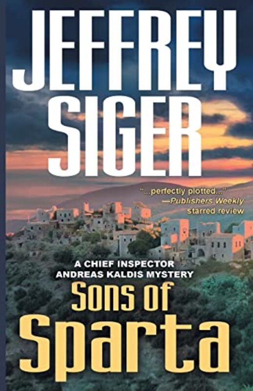 Book cover for "Sons of Sparta" by Jeffrey Siger