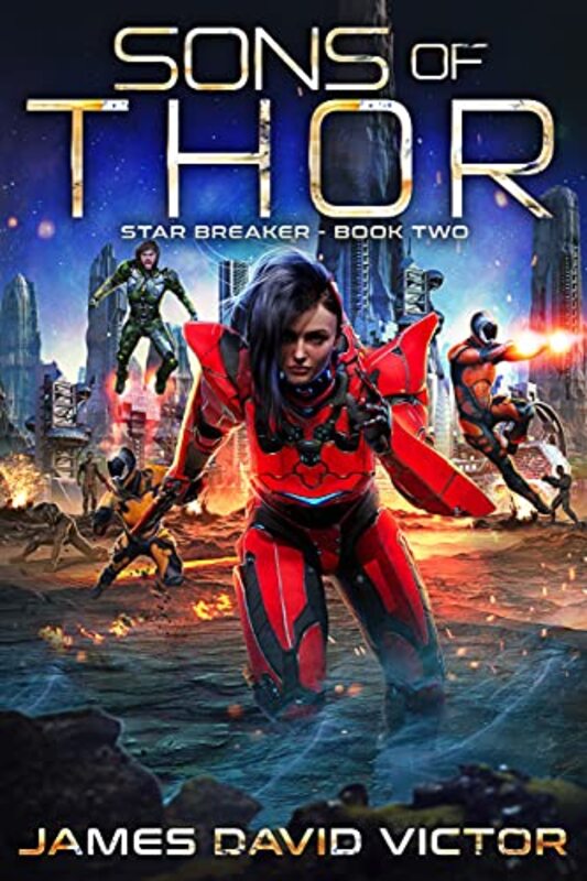 Book cover for "Sons of Thor" by James David Victor