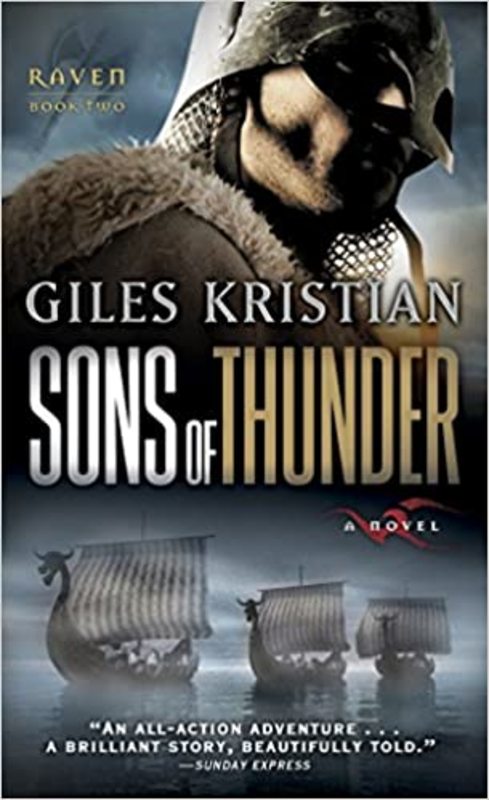 Book cover for "Sons of Thunder" by Giles Kristian