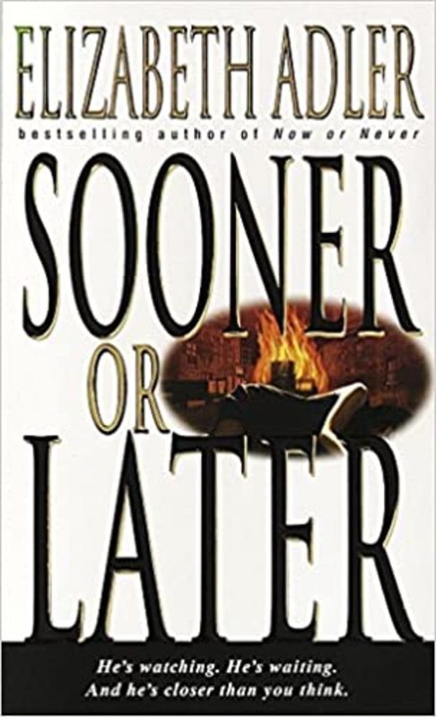 Book cover for "Sooner or Later" by Elizabeth Adler