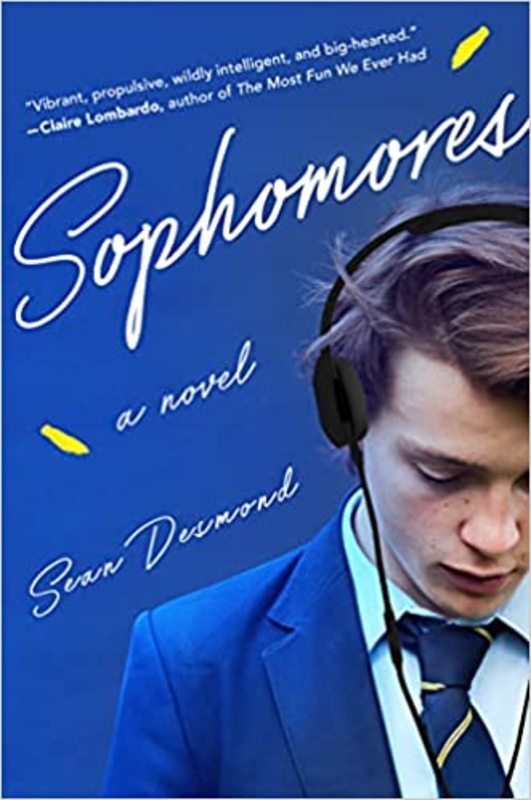 Book cover for "Sophomores" by Sean Desmond