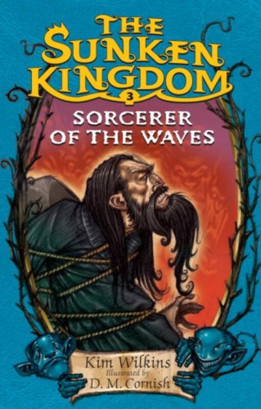 Book cover for "Sorcerer of the Waves" by Kim Wilkins