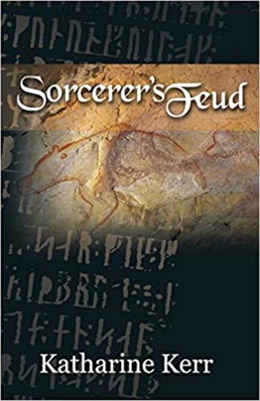 Book cover for "Sorcerer's Feud" by Katharine Kerr