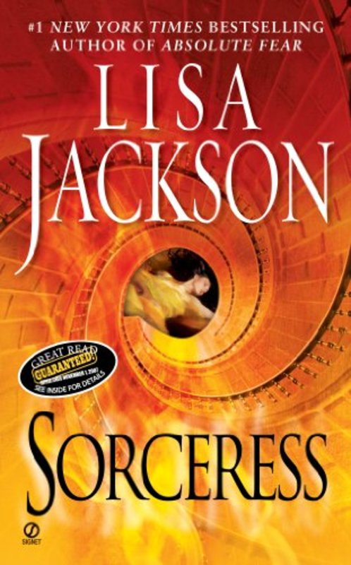 Book cover for "Sorceress" by Lisa Jackson
