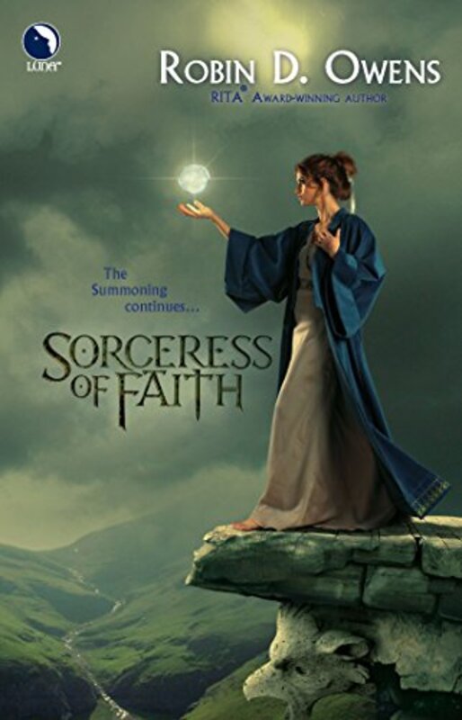 Book cover for "Sorceress of Faith" by Robin D Owens