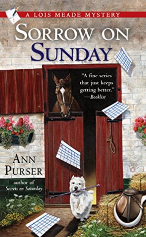 Book cover for "Sorrow on Sunday" by Ann Purser