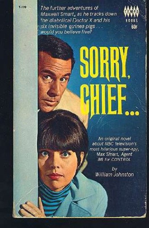Book cover for "Sorry, Chief..." by William Johnston