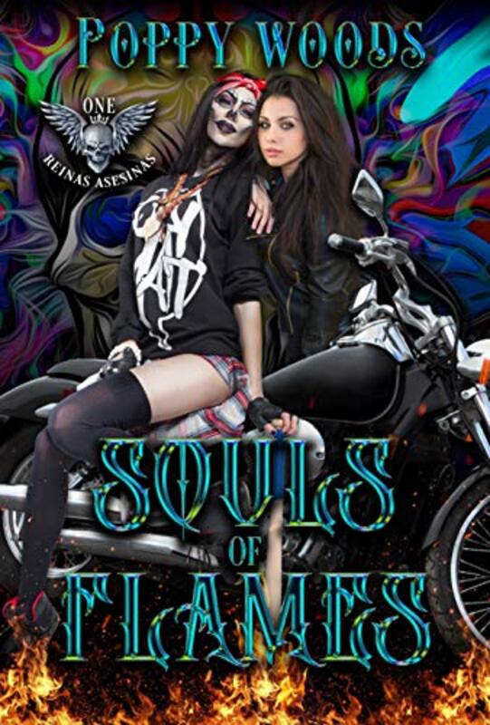 Book cover for "Souls of Flames" by Poppy Woods