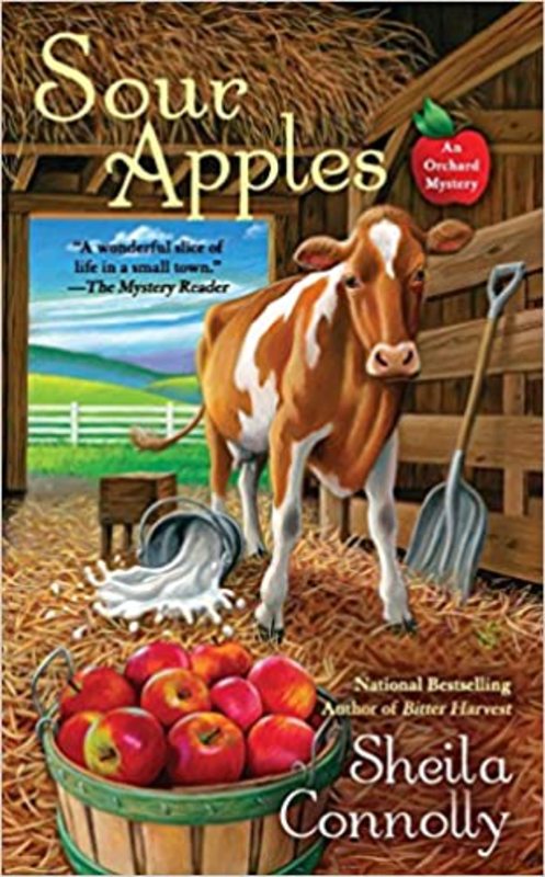 Book cover for "Sour Apples" by Sheila Connolly