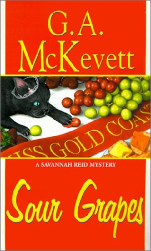 Book cover for "Sour Grapes" by G. A. McKevett