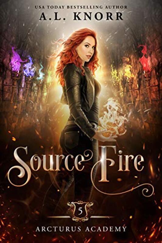 Book cover for "Source Fire" by AL Knorr