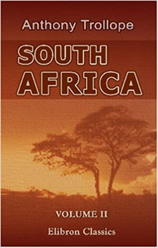 Book cover for "South Africa" by Anthony Trollope