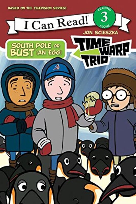 Book cover for "South Pole or Bust (an Egg)" by Jon Scieszka