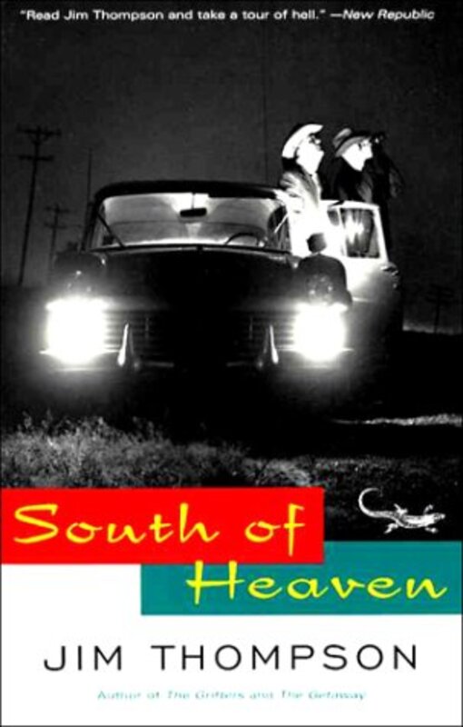 Book cover for "South of Heaven" by Jim Thompson